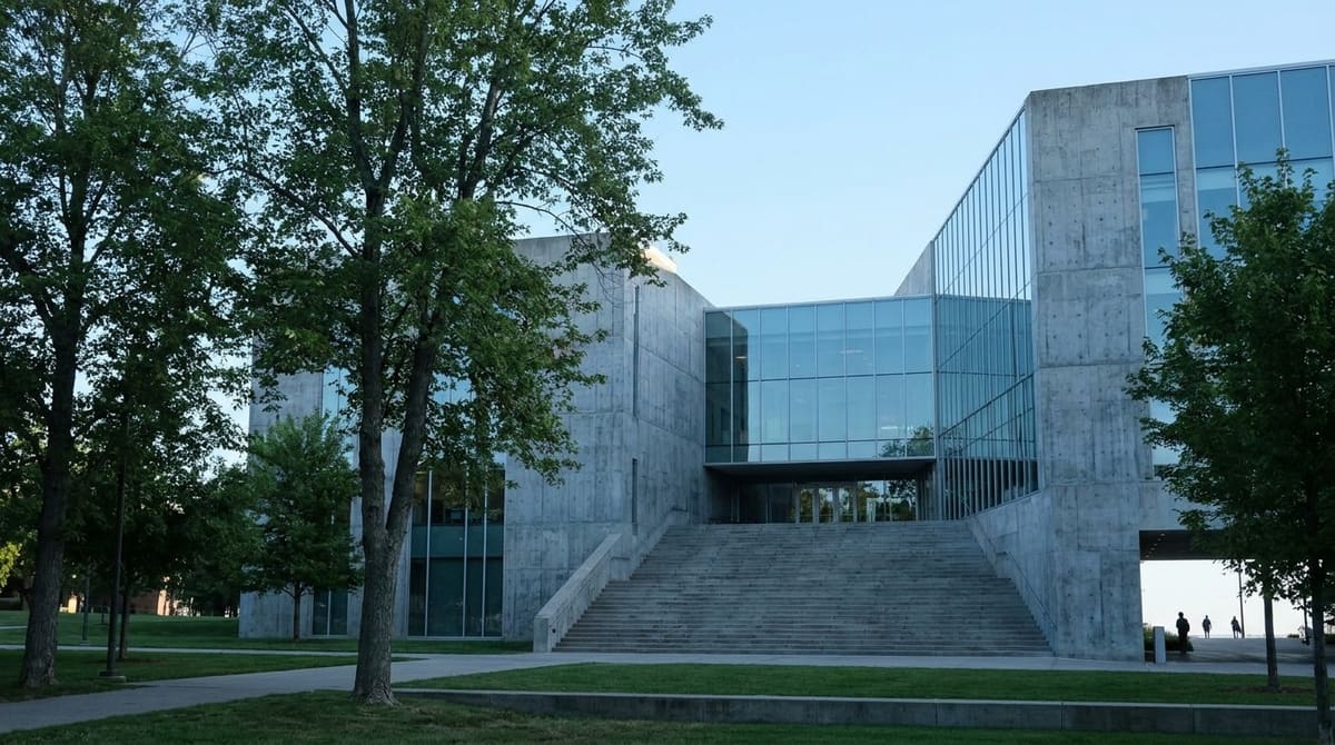Edificio de un campus universitario