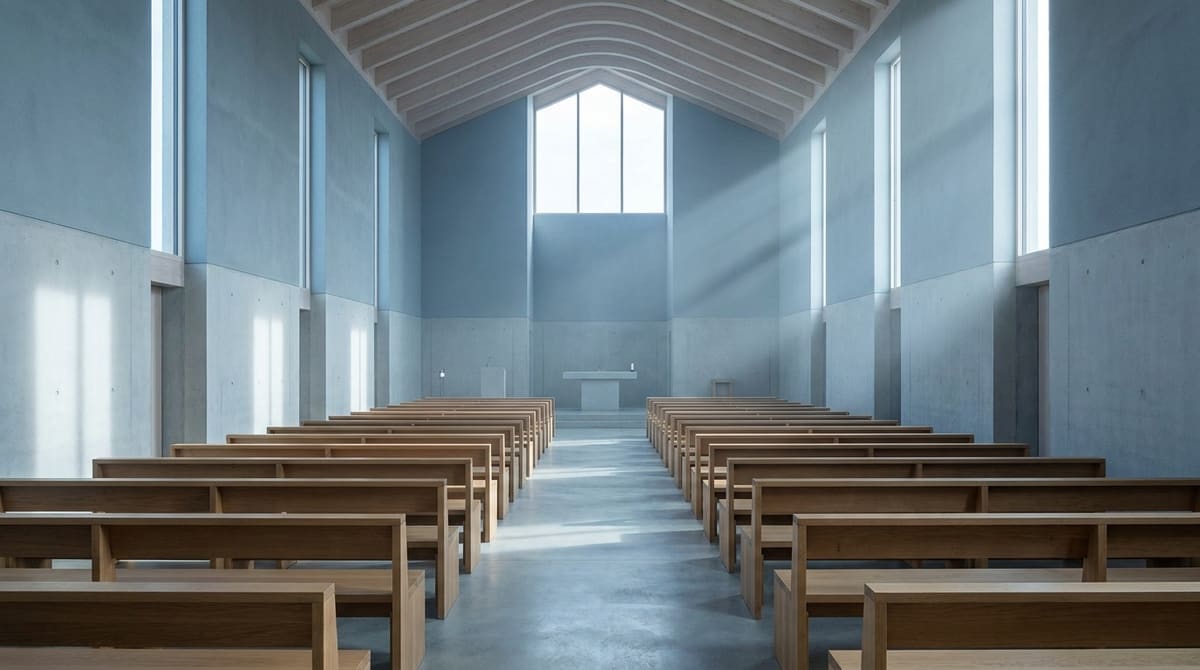 Interior de un templo