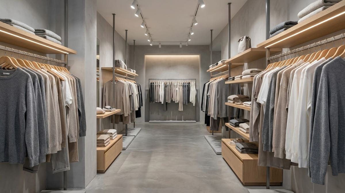 Interior de una tienda